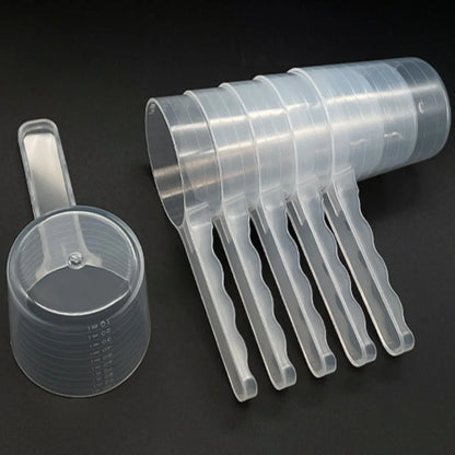 50G Pet Food Shovel Transparent Feeding Scoop Multifunctional Cat Dog Food Measuring Spoon Pet Supplies Dog Food Measure Cup